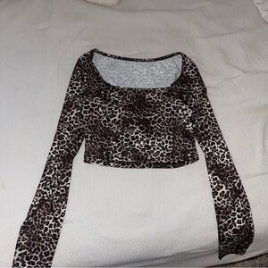 Leopard Print Top